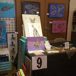 Las Vegas Buddhist Sangha - My company Altered Nature Gyotaku at the Sangha Craft Show.