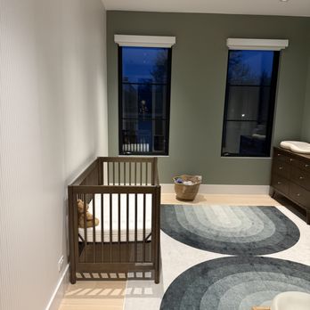 C H V Painting - drywall and then added paint and wallpaper accent wall - Painters Near Me - Chicago, Illinois C H V Painting - drywall and then added paint and wallpaper accent wall - Painters Near Me - Chicago, Illinois