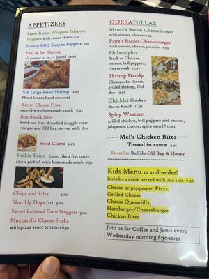 Menu photo 5 Mels Diner Mingus, TX Menu photo 5 Mels Diner Mingus, TX