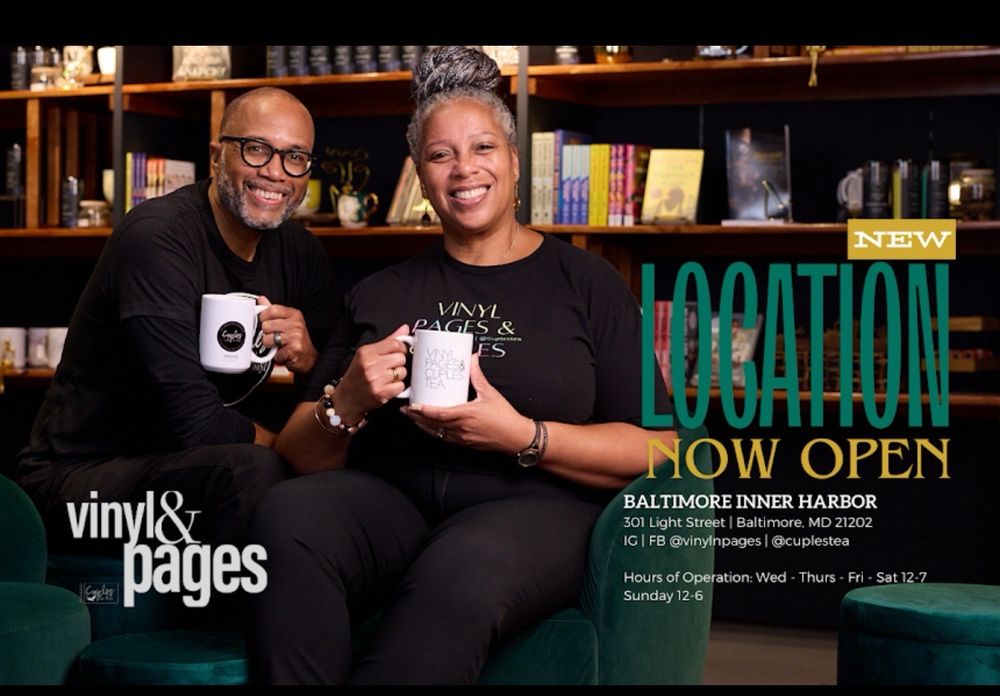 Vinyl and Pages Logo