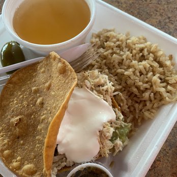 Tostaderia Madero's - a plate of food - Mexican Near Me - Houston, Texas