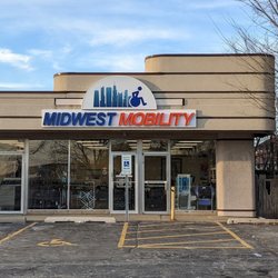 Midwest Mobility - Our storefront at 7620 Dempster St in Morton Grove.
