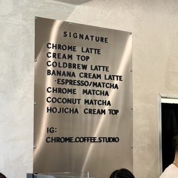 Chrome Coffee Studio - Coffee & Tea Near Me - Torrance, California