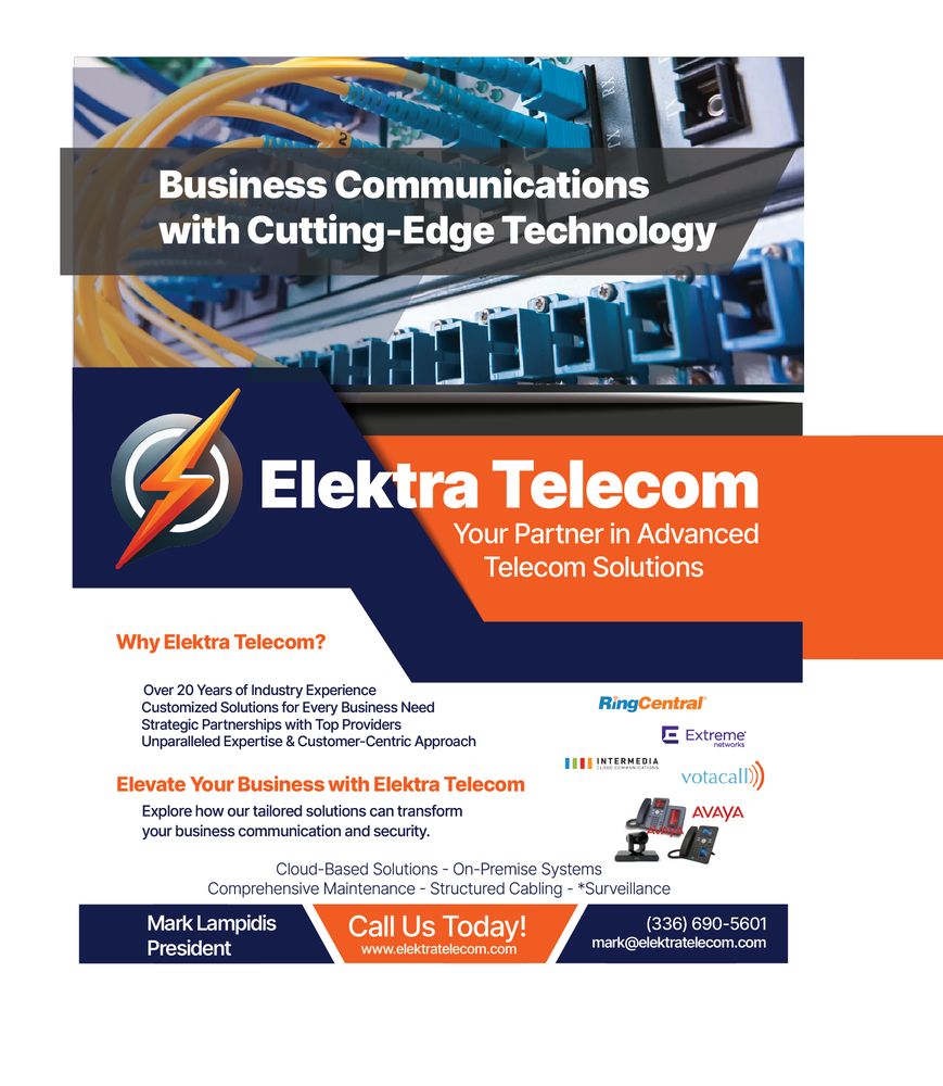 ELEKTRA Updated August 2024 Summerfield, North Carolina