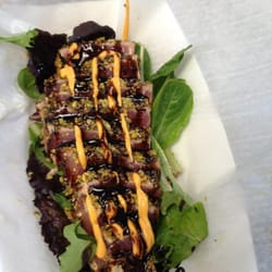 The Rock House Kitchen Co - Pistachio crusted Ahi Tuna