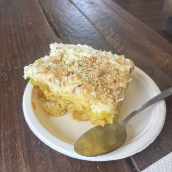 Eris Food - passionfruit coconut cake - Vegan Near Me - Oceanside, California