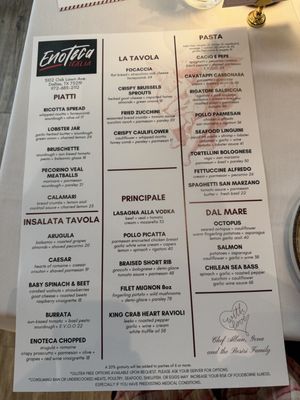 Menu photo 3 Enoteca Italia Dallas, TX Menu photo 3 Enoteca Italia Dallas, TX