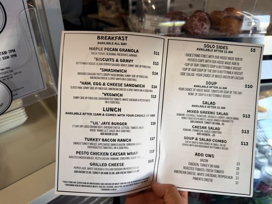 Menu photo 1 Little Jaye Seattle, WA