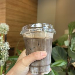 hojicha latte hojicha latte