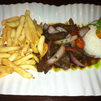El Chaman Peruvian Cuisine - Lomo Saltado - Peruvian Near Me - Miami, Florida