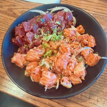 Bowlz Lv - Ahi and Salmon Poke Bowl - Poke Near Me - Las Vegas, Nevada Bowlz Lv - Ahi and Salmon Poke Bowl - Poke Near Me - Las Vegas, Nevada