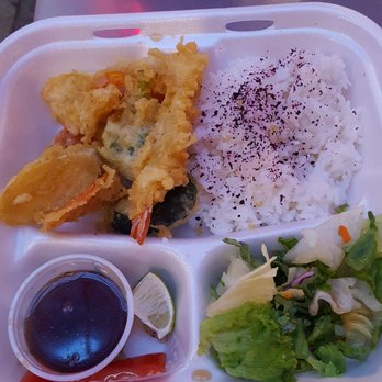 Bento Ya - 2017-08-27. Bento Ya. Grand Central Market, LA. Tempura Bento Box. Total disappointment. Stay away. 1 star. - Japanese Near Me - Los Angeles, California