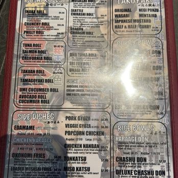 Menya Muso - Sushi menu - Ramen Near Me - Seattle, Washington Menya Muso - Sushi menu - Ramen Near Me - Seattle, Washington