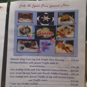 Sushi Iki - Sushi Iki's Specials & Omakase (oh mah kah seh) price listing. - Japanese Near Me - Tarzana, California