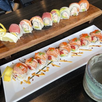 Koya Sushi - Rainbow Roll, PDX Roll - Japanese Near Me - Beaverton, Oregon