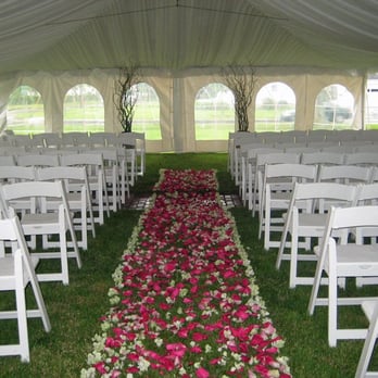Coleman Florist - Aisle of petals - Florists Near Me - Syracuse, New York