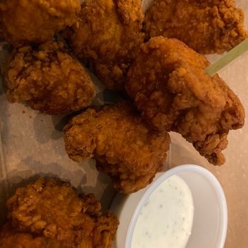 Toasted Barrel - Crispy Buffalo Chicken Nuggets - Cocktail Bars Near Me - Savannah, Georgia
