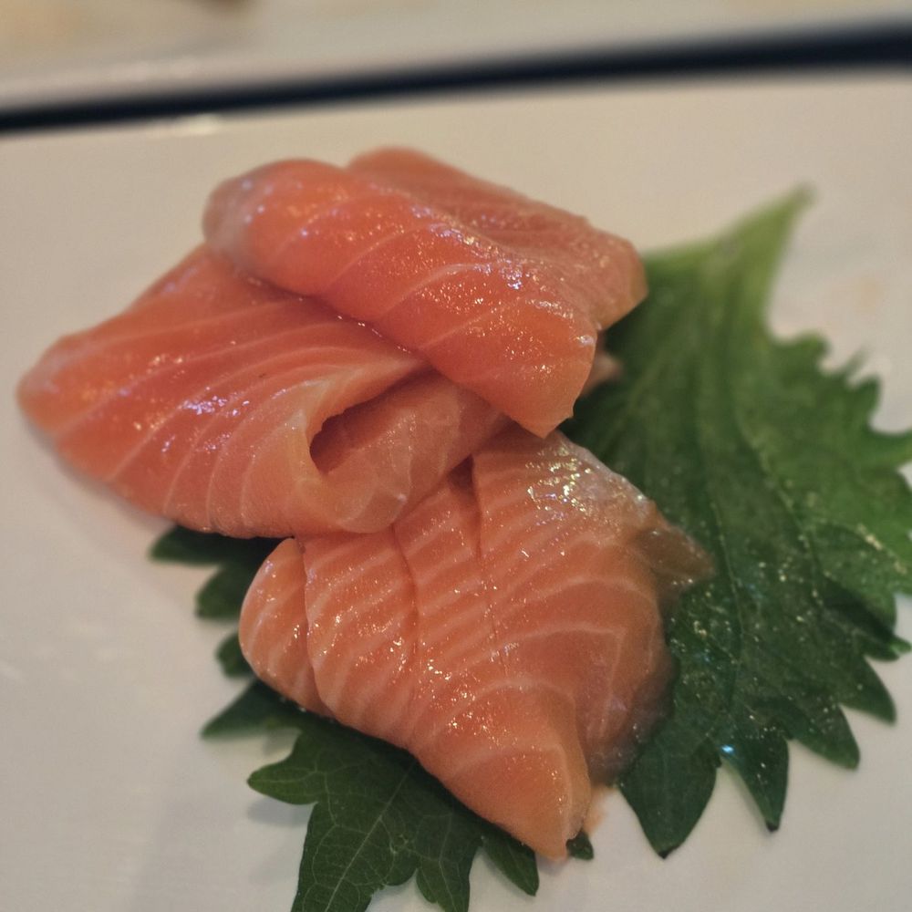 Morimoto Napa - Salmon sashimi. - Japanese Near Me - Napa, California Morimoto Napa - Salmon sashimi. - Japanese Near Me - Napa, California