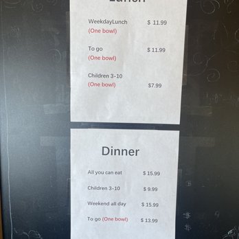 Li's Mongolian BBQ - Lunch & Dinner prices. 7/1/2022 - Barbeque Near Me - Carmichael, California