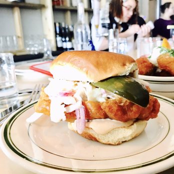 Voyager - White fish sandwich - Seafood Near Me - Ferndale, Michigan Voyager - White fish sandwich - Seafood Near Me - Ferndale, Michigan