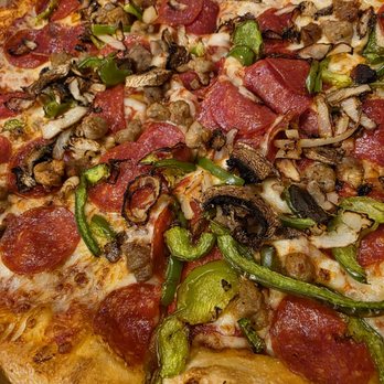 Pizza Hut - The Pizza Hut Large 14" Supreme Pizza. - Pizza Near Me - Vinton, Virginia