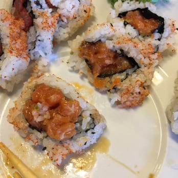 Sushi Wabi - Presentation leaves a lot to be desired. - Japanese Near Me - Houston, Texas