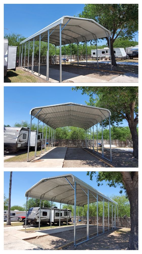 Slide of JC Benz Carports