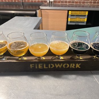Fieldwork - Taster flight - Breweries Near Me - Sacramento, California
