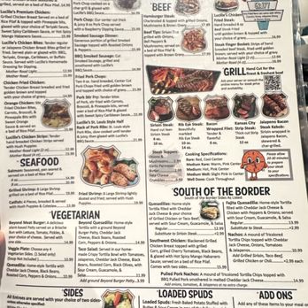 Lucille's Roadhouse - Menu - Coffee & Tea Near Me - Clinton, Oklahoma Lucille's Roadhouse - Menu - Coffee & Tea Near Me - Clinton, Oklahoma