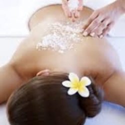 Bare Essentials Spa and Massage - Sugar and Spice makes everything nice! Organic Salt and Sugar Scrub