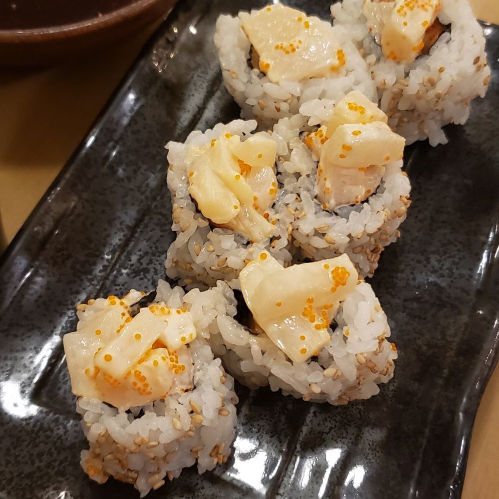 Sushi Sai - Spicy scallop roll - Japanese Near Me - Monterey Park, California Sushi Sai - Spicy scallop roll - Japanese Near Me - Monterey Park, California