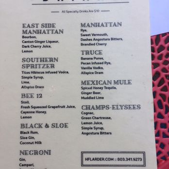 The Hammond's Ferry Larder - Drink menu (5/27/17) - Sandwiches Near Me - North Augusta, South Carolina The Hammond's Ferry Larder - Drink menu (5/27/17) - Sandwiches Near Me - North Augusta, South Carolina