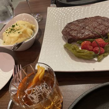 LB Steak - Bishop Ranch - This is a $75 Boneless ribeye dry aged. I thought they just went to Safeway to purchase this steak. - Steakhouses Near Me - San Ramon, California