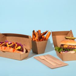 Takeaway Packaging - Kraft Tableware