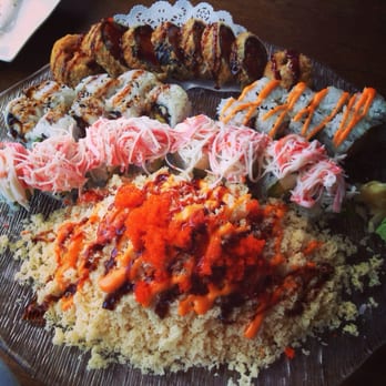 Sushi Cruise - Savory, volcano , dynamite , eel avocado , spicy California - Sushi Bars Near Me - Edgewater, New Jersey Sushi Cruise - Savory, volcano , dynamite , eel avocado , spicy California - Sushi Bars Near Me - Edgewater, New Jersey