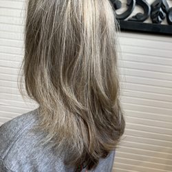 Salon Halloo - Blended layers - no more squared sides