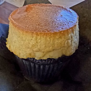 Cafe 86 - Ube Leche Flan Cupcake - Desserts Near Me - Milpitas, California