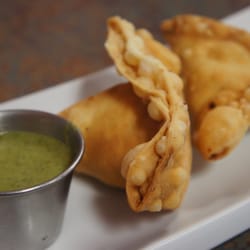 Chutney - 2x Vegetable samosa ($1.00 each)