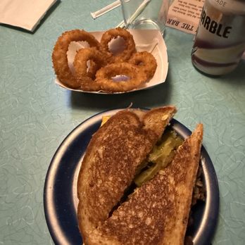 The Original Owl Bar & Cafe - Patty melt and onion rings. - American Near Me - San Antonio, New Mexico