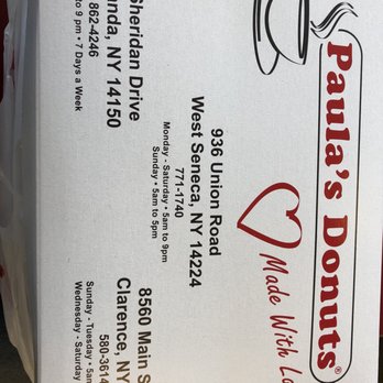 Paula's Donuts - Donuts Near Me - Tonawanda, New York