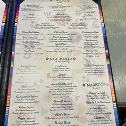 La Mision - New Menu