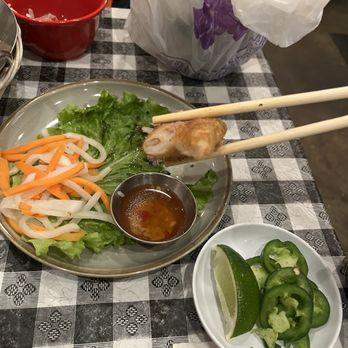 Cyclo - Cha gio (crispy spring rolls) were very doughy, the meat was pasty and sour - Vietnamese Near Me - Long Island City, New York Cyclo - Cha gio (crispy spring rolls) were very doughy, the meat was pasty and sour - Vietnamese Near Me - Long Island City, New York