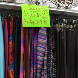 Uniondale 99c Dollar Discount store - Scarves and belts