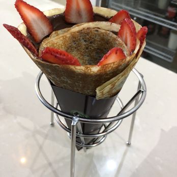 The Artisan Crepe - Nutella ( bananas foster) crepe with strawberries instead of bananas ... - Creperies Near Me - Fresh Meadows, New York The Artisan Crepe - Nutella ( bananas foster) crepe with strawberries instead of bananas ... - Creperies Near Me - Fresh Meadows, New York