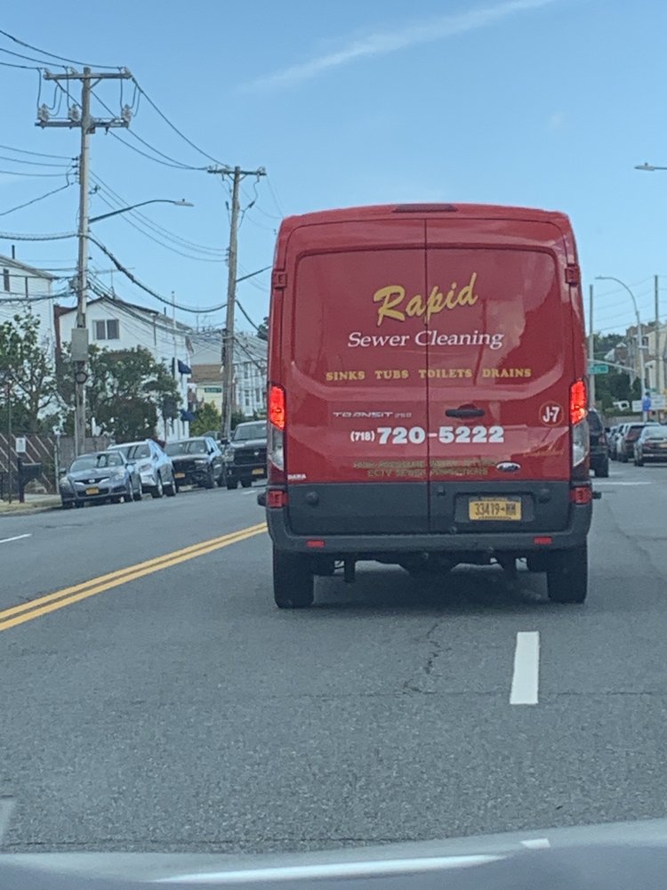 Slide of Rapid Sewer and Septic Tank Cleaners