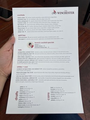 Menu photo 1 The Winchester Grand Rapids, MI