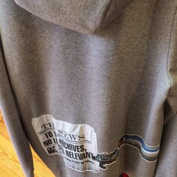 Union - Raf Simons hoodie...very George Orwell-esque - Men's Clothing Near Me - Los Angeles, California