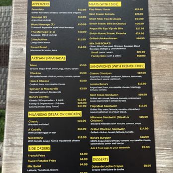 Bona's Grill - Food Trucks Near Me - Southwest Ranches, Florida