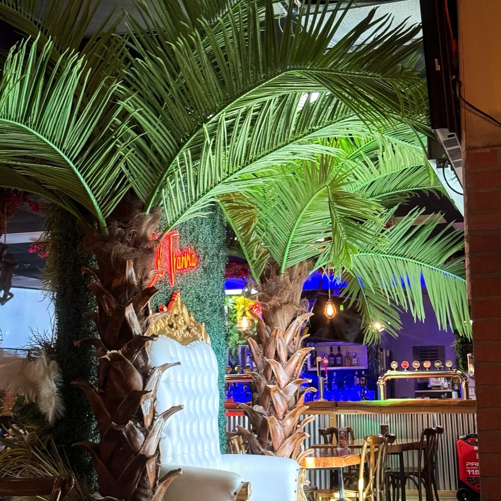 El Tranvia Restaurant - Cool tropical  photo op. - Mexican Near Me - Coachella, California