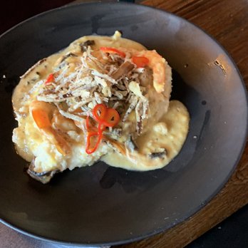 1816 Modern Kitchen & Drinks - Shrimp and cauliflower grits - Southern Near Me - Corydon, Indiana